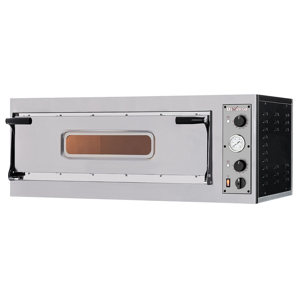Four électrique pour 2 pizzas de 350 mm de diamètre, 1 pièce DIVERSO WR-SFXL-02