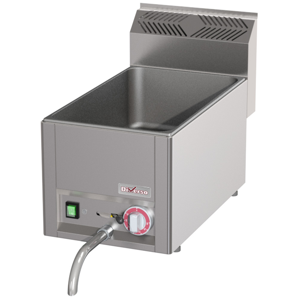 Bain-marie électrique GN 1/1 -150 mm, -Haut- DIVERSO WR-EBMT-12
