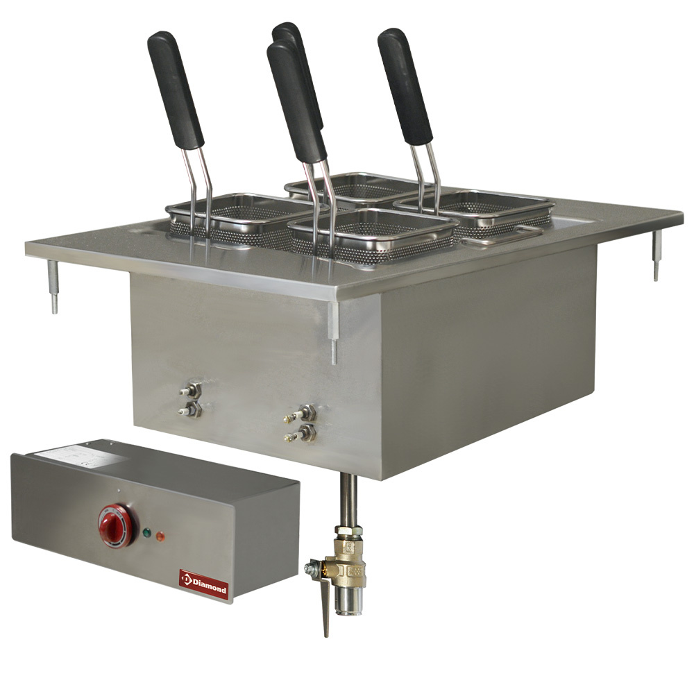 Cuiseur à pâtes électrique, 20 litres, encastrable DIAMOND EDI/CP4