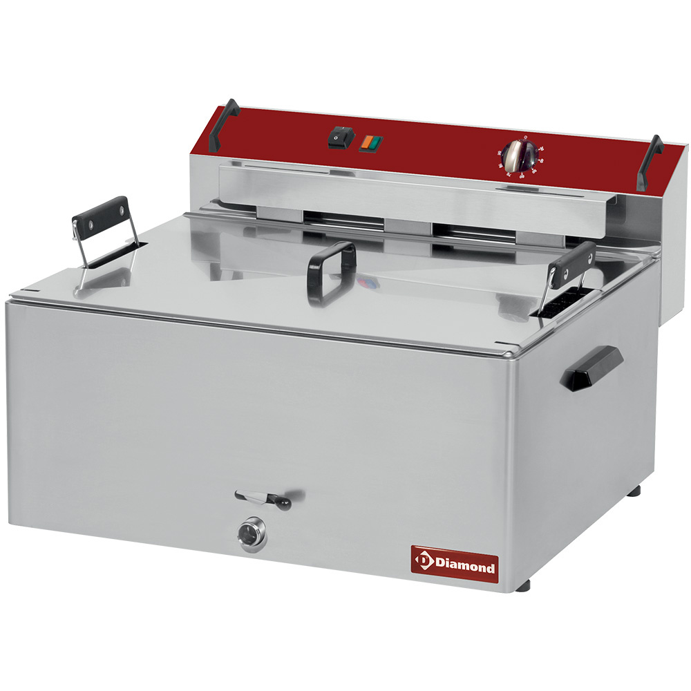 Friteuse électrique, 1 cuve de 16 litres DIAMOND F16E/D-N