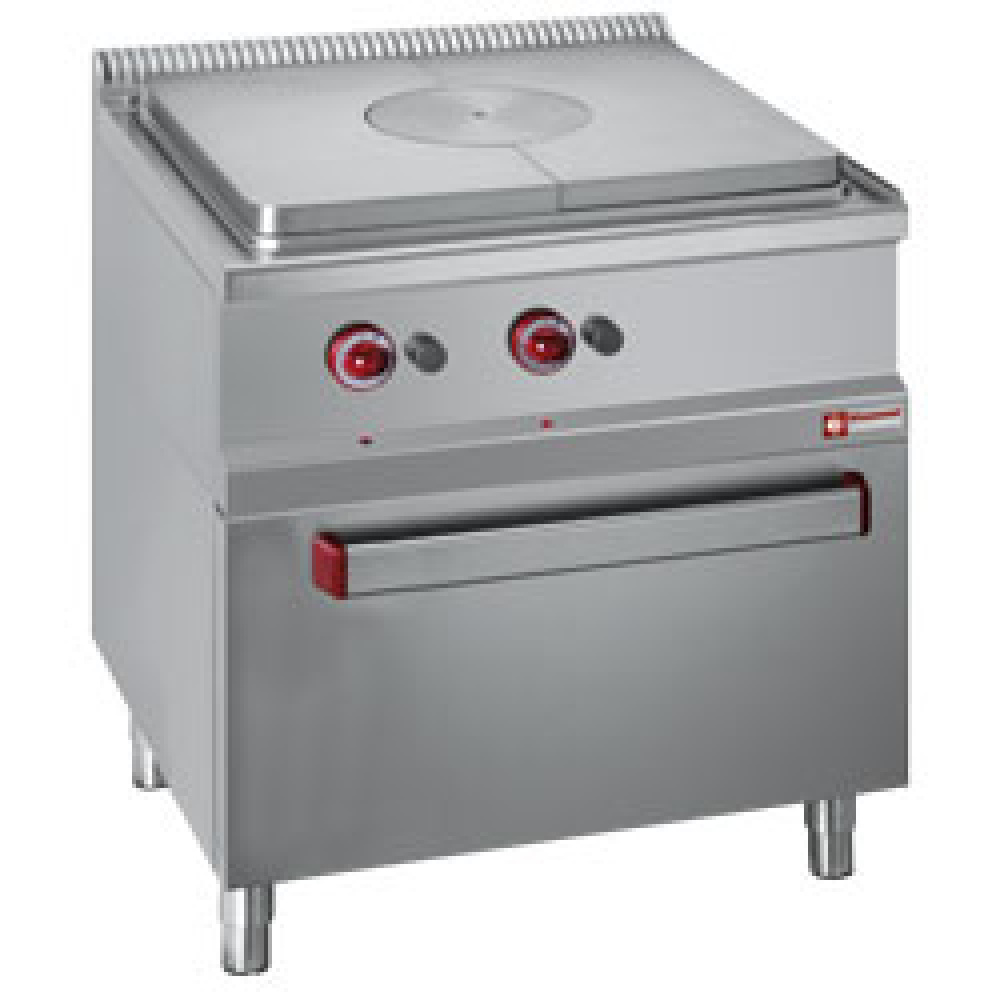 Plaque de cuisson au gaz, four à gaz GN 2/1 DIAMOND G77/TF7-S