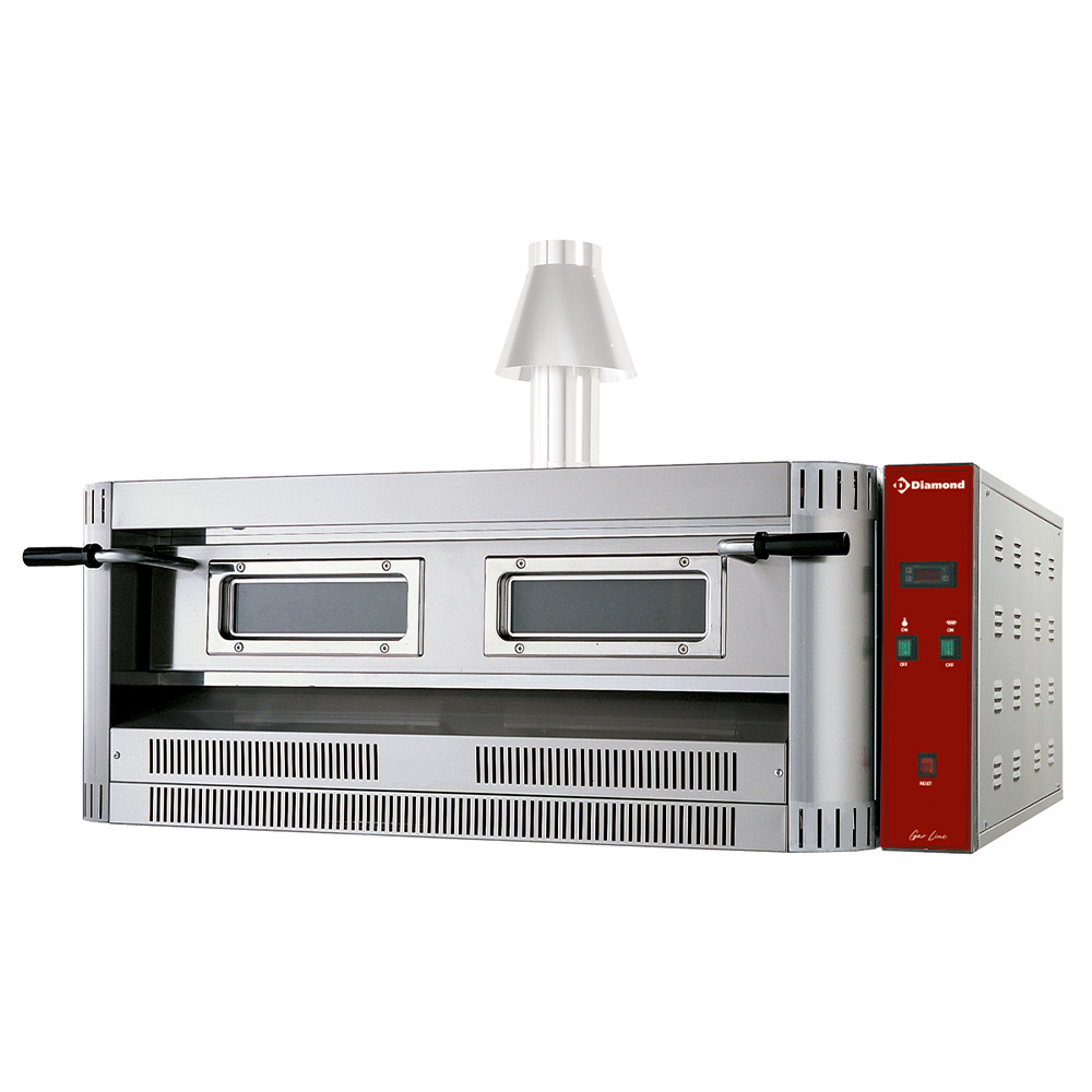 Four à gaz, 9 pizzas de Ø 330 mm DIAMOND GL9/33