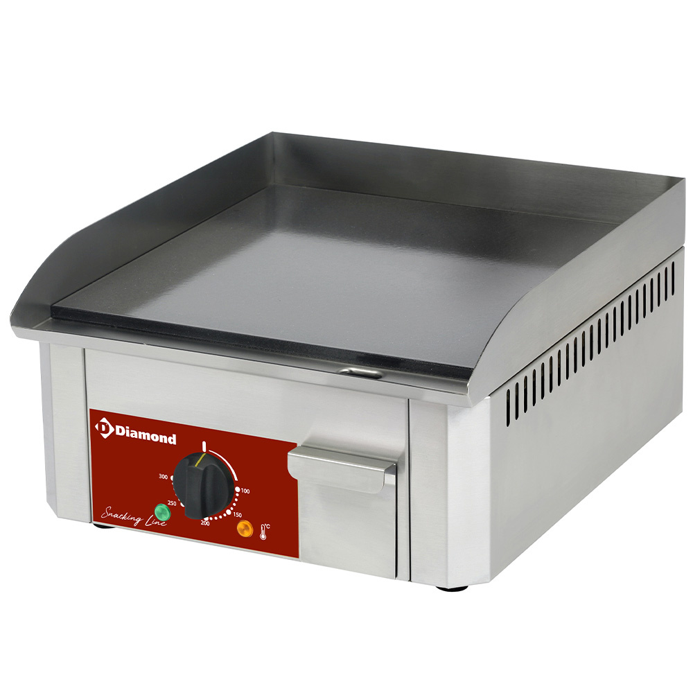 Plaque de cuisson électrique, surface émaillée DIAMOND FTE-40/SS