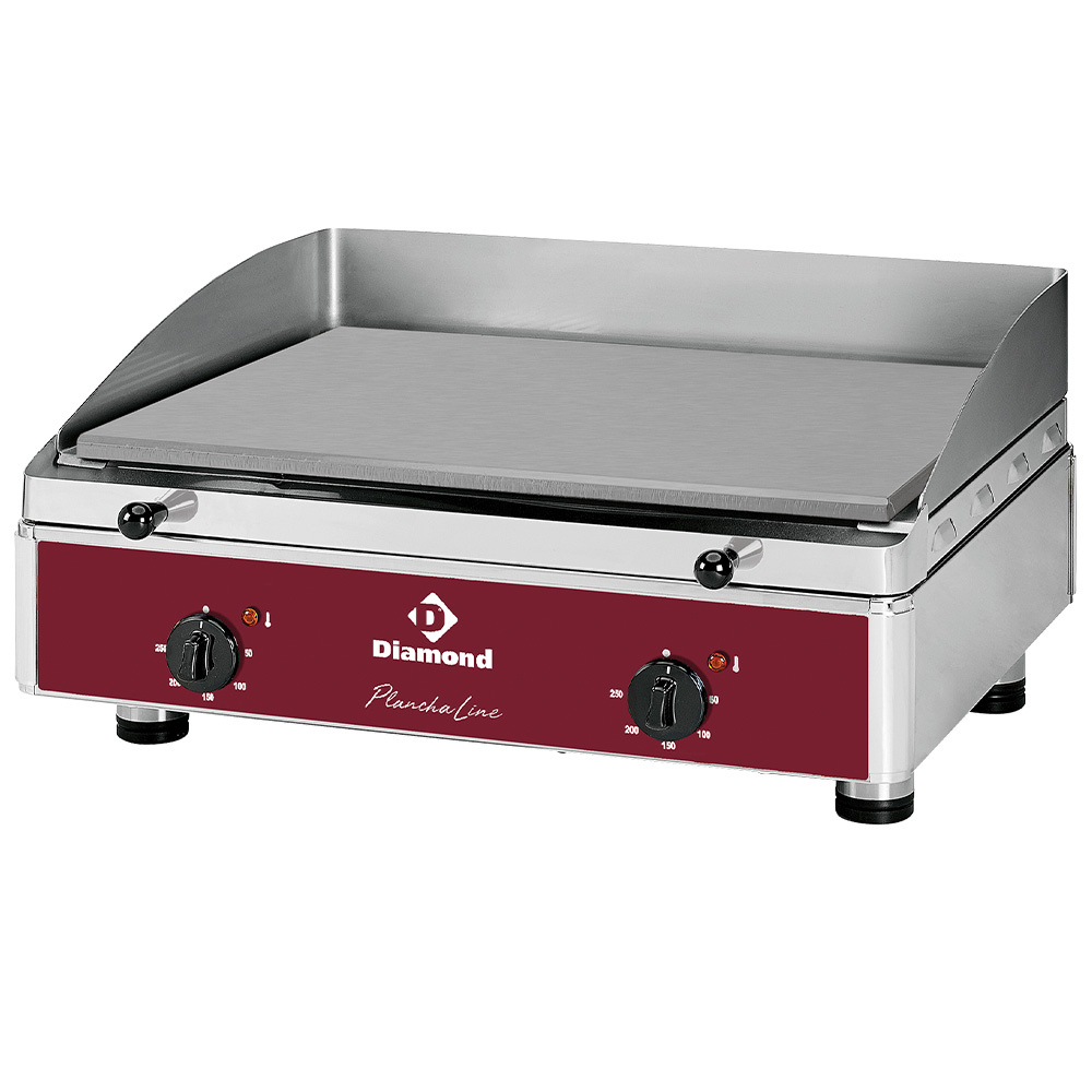 Surface de cuisson électrique lisse DIAMOND PLANCHA/2EL-N