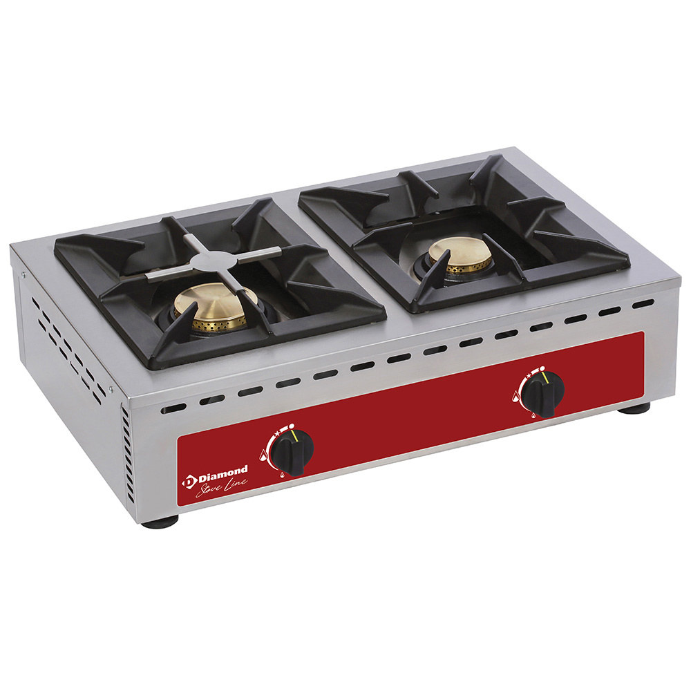 Cuisinière de table - 2 brûleurs (7+5 kW) DIAMOND RF2G/Q