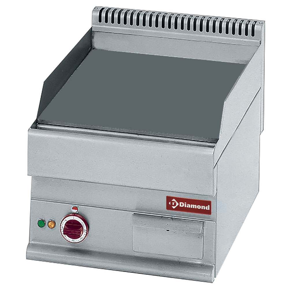 Plaque de cuisson électrique plate -dessus- « Alpha 650 » DIAMOND E65/PL4T-230V/3-