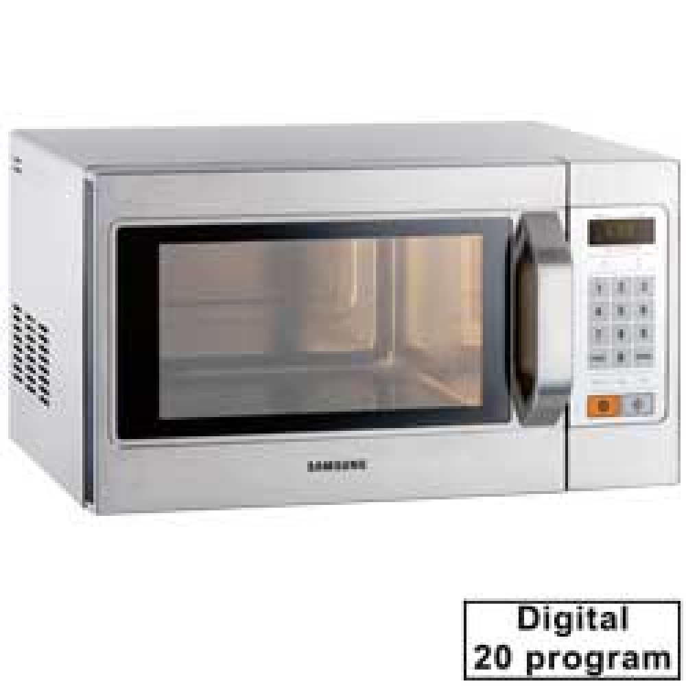 Micro-ondes professionnel en acier inoxydable, numérique 1050 W (26 L) DIAMOND CM1089