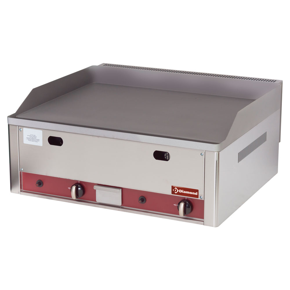 Plaque de cuisson à gaz plate -Dessus- DIAMOND GFT66/T-N