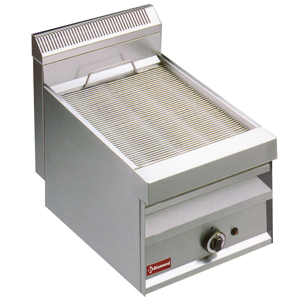 Grill à vapeur à gaz avec grille en forme de « O » -Haut- DIAMOND GV407