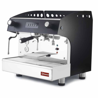 Machine à café 1 groupe, automatique. - NOIRmm (L x P x H) : 475 x 563 x 530 - kW (elec) : 1.95