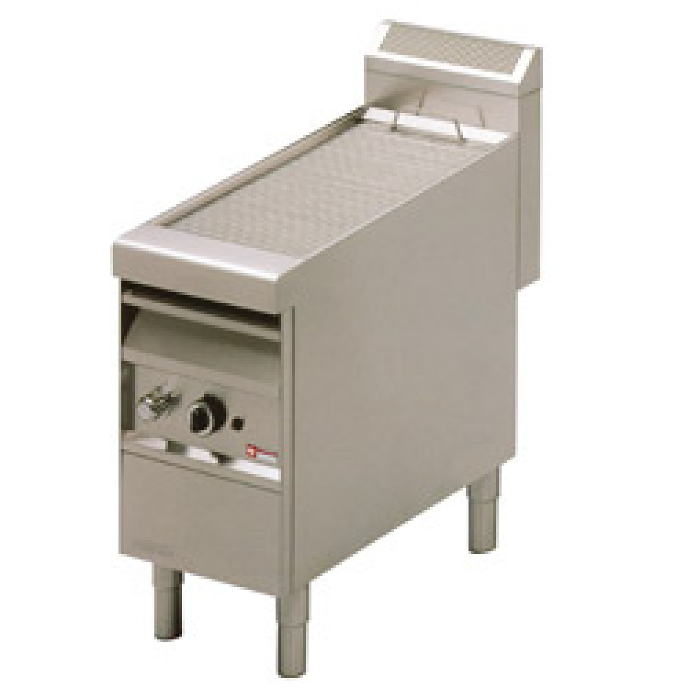 Grill-vapeur à gaz avec grille de cuisson en forme de « O », sur châssis DIAMOND GV419