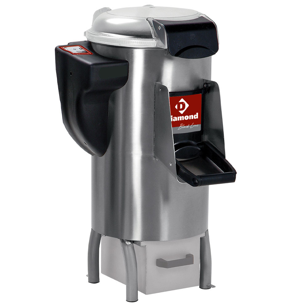 Éplucheuse à pommes de terre sur pieds, 18 kg, prod, 500 kg/h DIAMOND PPF-18