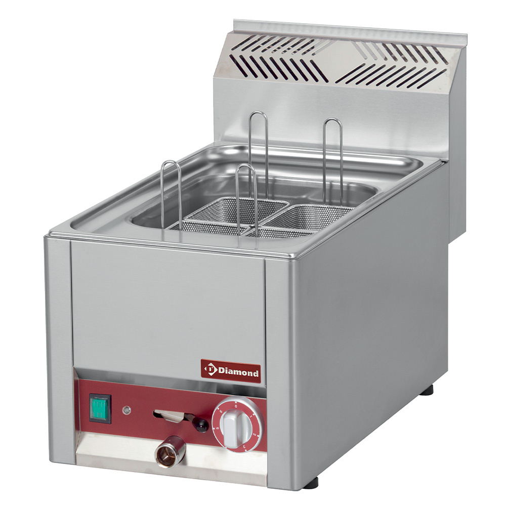 Cuiseur à pâtes électrique GN 1/2, profondeur 200 mm, -Haut- DIAMOND ES6/CPT-N