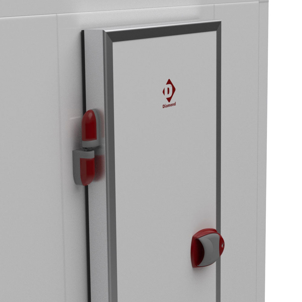 Option : porte à charnières à gauche DIAMOND CGC/BF