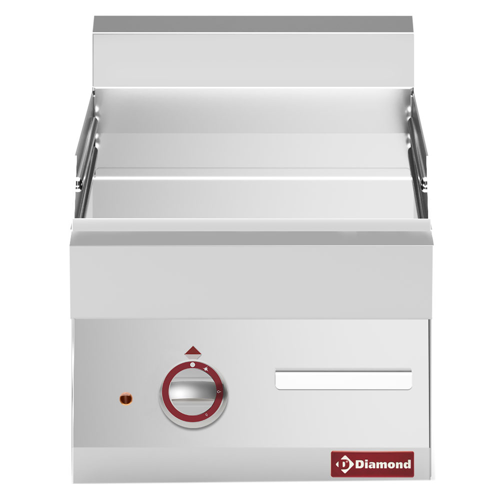 Plaque de cuisson électrique plate -dessus- « Alpha 650 » DIAMOND E65/PLCD4T-230V/3-N