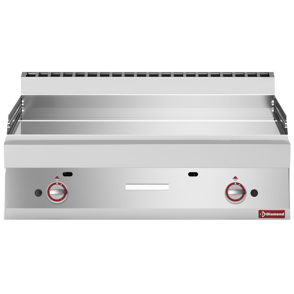 Plaque de cuisson à gaz EXTRA LARGE, chromée plate DIAMOND G65/PLCD10T-N